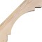 Ekena Millwork 5 1/2"W x 16"D x 16"H Merced Smooth Knee Brace, Douglas Fir BRC06X16X16MRC00SDF - alternate 3